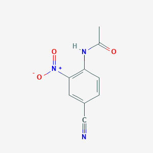 N-(4-cyano-2-nitrophenyl)acetamide