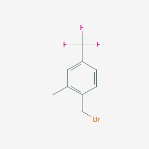 1-(Bromomethyl)-2-methyl-4-(trifluoromethyl)benzene