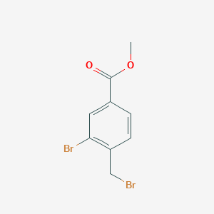 Methyl 3-bromo-4-(bromomethyl)benzoate