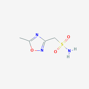 (5-Methyl-1,2,4-oxadiazol-3-yl)methanesulfonamide