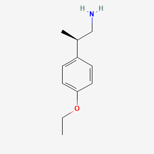 molecular formula C11H17NO B2764440 (2R)-2-(4-Ethoxyphenyl)propan-1-amine CAS No. 2248174-88-9