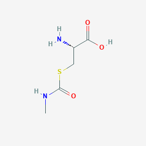 molecular formula C5H10N2O3S B027645 S-(N-Methylcarbamoyl)-L-cysteine CAS No. 7324-17-6