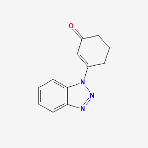 3-(Benzotriazol-1-yl)cyclohex-2-en-1-one