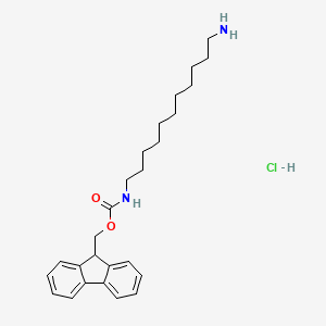 molecular formula C26H36N2O2 B2764850 Fmoc-DAUnd HCl CAS No. 1822870-53-0