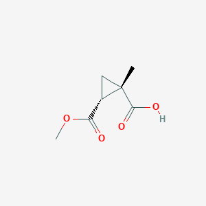 (1S)-1-Methylcyclopropane-1alpha,2alpha-dicarboxylic acid 2-methyl ester