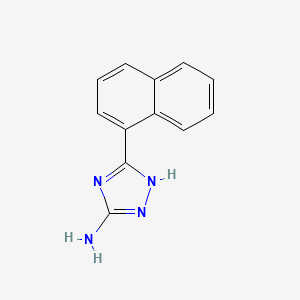 5-(naphthalen-1-yl)-4H-1,2,4-triazol-3-amine