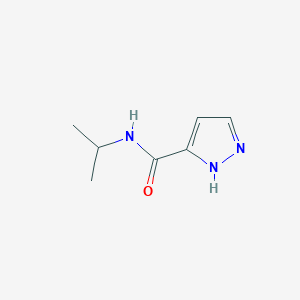 N~3~-isopropyl-1H-pyrazole-3-carboxamide