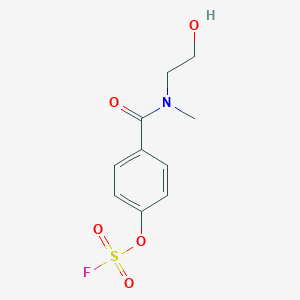 1-Fluorosulfonyloxy-4-[2-hydroxyethyl(methyl)carbamoyl]benzene