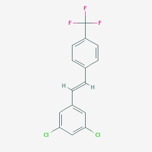 molecular formula C15H9Cl2F3 B027655 CAY10465 