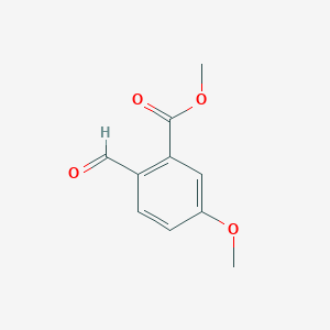 molecular formula C10H10O4 B2765704 Methyl 2-formyl-5-methoxybenzoate CAS No. 77620-05-4