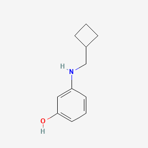 3-(Cyclobutylmethylamino)phenol