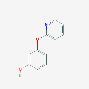 3-(Pyridin-2-yloxy)phenol