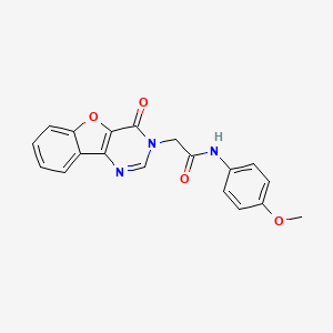 N-(4-methoxyphenyl)-2-(4-oxobenzofuro[3,2-d]pyrimidin-3(4H)-yl)acetamide