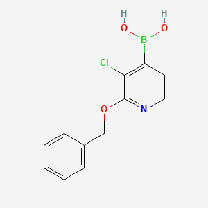2-Benzyloxy-3-chloropyridine-4-boronic acid