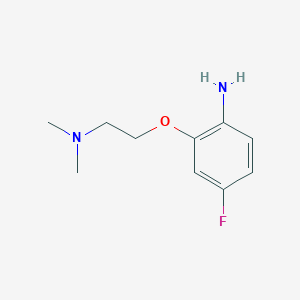 Benzenamine,2-[2-(dimethylamino)ethoxy]-4-fluoro-