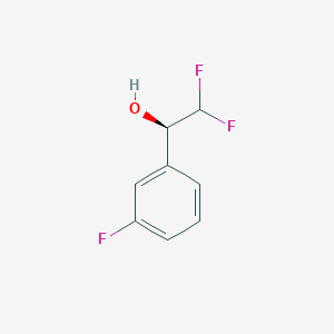 (1R)-2,2-Difluoro-1-(3-fluorophenyl)ethanol