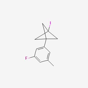 1-(3-Fluoro-5-methylphenyl)-3-iodobicyclo[1.1.1]pentane