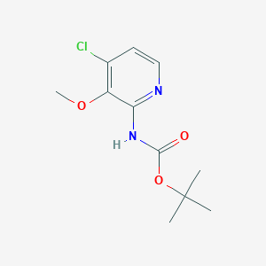tert-butyl N-(4-chloro-3-methoxy-2-pyridyl)carbamate