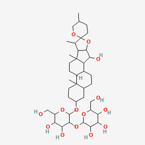molecular formula C39H64O14 B2765902 Anemarrhenasaponin III CAS No. 163047-23-2