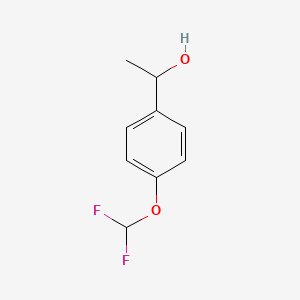 molecular formula C9H10F2O2 B2766025 1-[4-(二氟甲氧基)苯基]乙醇 CAS No. 926237-17-4