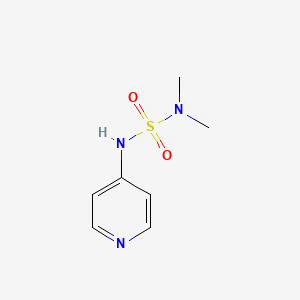 molecular formula C7H11N3O2S B2766147 dimethyl[(pyridin-4-yl)sulfamoyl]amine CAS No. 349426-25-1