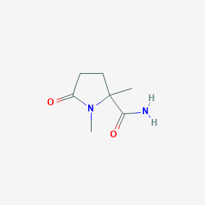 1,2-Dimethyl-5-oxoprolinamide