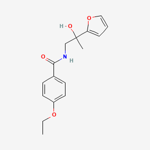 4-ethoxy-N-(2-(furan-2-yl)-2-hydroxypropyl)benzamide