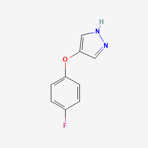 4-(4-Fluorophenoxy)-1H-pyrazole