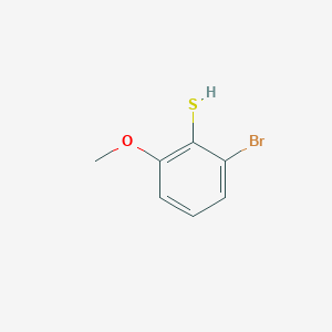 molecular formula C7H7BrOS B2766479 2-Bromo-6-methoxybenzenethiol CAS No. 1379329-65-3