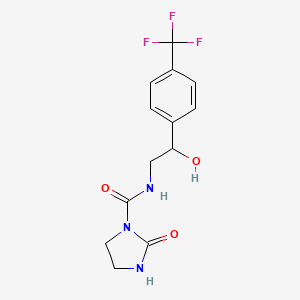 N-(2-hydroxy-2-(4-(trifluoromethyl)phenyl)ethyl)-2-oxoimidazolidine-1-carboxamide