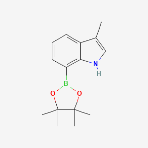 3-methyl-7-(4,4,5,5-tetramethyl-1,3,2-dioxaborolan-2-yl)-1H-indole