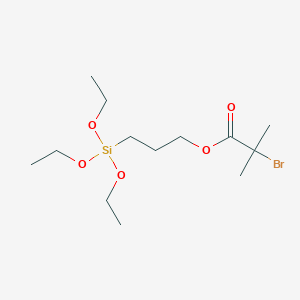 molecular formula C13H27BrO5Si B2766508 3-(Triethoxysilyl)propyl 2-bromo-2-methylpropanoate CAS No. 880339-31-1