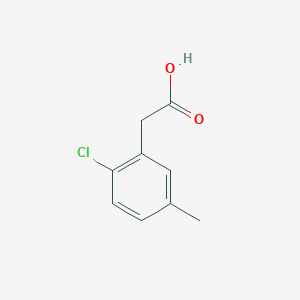 molecular formula C9H9ClO2 B2766776 (2-Chloro-5-methylphenyl)acetic acid CAS No. 81682-39-5