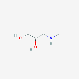 molecular formula C4H11NO2 B2766815 (2S)-3-(methylamino)propane-1,2-diol CAS No. 847490-63-5