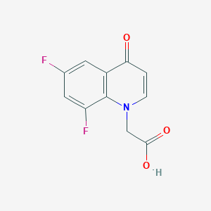 (6,8-difluoro-4-oxoquinolin-1(4H)-yl)acetic acid