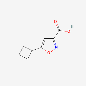 5-Cyclobutylisoxazole-3-carboxylic acid