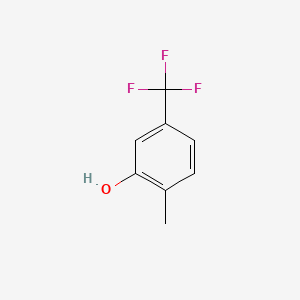 molecular formula C8H7F3O B2766995 2-Methyl-5-(trifluoromethyl)phenol CAS No. 1017778-05-0