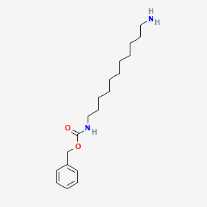 molecular formula C19H32N2O2 B2767008 benzyl N-(11-aminoundecyl)carbamate CAS No. 1823473-61-5