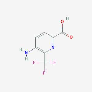 5-Amino-6-(trifluoromethyl)picolinic acid