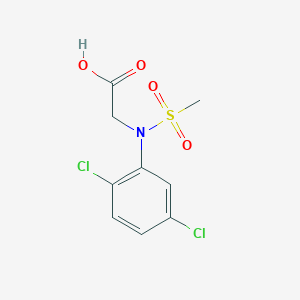 N-(2,5-dichlorophenyl)-N-(methylsulfonyl)glycine