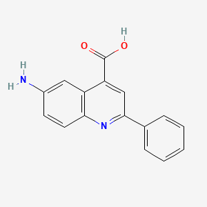 6-Amino-2-phenylquinoline-4-carboxylic acid