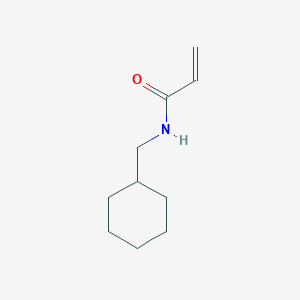 molecular formula C10H17NO B2767104 N-(cyclohexylmethyl)prop-2-enamide CAS No. 103297-86-5
