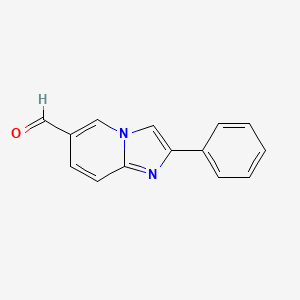 2-Phenylimidazo[1,2-a]pyridine-6-carbaldehyde