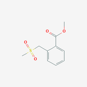 molecular formula C10H12O4S B2767496 Methyl 2-(methanesulfonylmethyl)benzoate CAS No. 25195-65-7