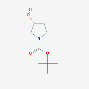 molecular formula C9H17NO3 B027676 1-Boc-3-hydroxypyrrolidine CAS No. 103057-44-9