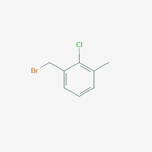 molecular formula C8H8BrCl B2767621 1-(Bromomethyl)-2-chloro-3-methylbenzene CAS No. 134271-45-7
