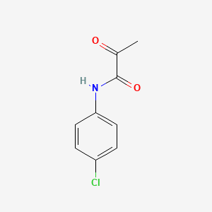 molecular formula C9H8ClNO2 B2767684 N-(4-chlorophenyl)-2-oxopropanamide CAS No. 52181-18-7