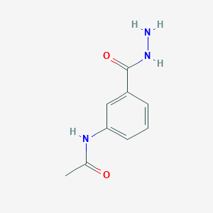 molecular formula C9H11N3O2 B2767777 N-(3-(Hydrazinecarbonyl)phenyl)acetamide CAS No. 42308-91-8