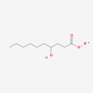 molecular formula C10H19KO3 B2767847 Potassium 4-hydroxydecanoate CAS No. 2094742-12-6