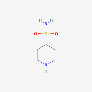 molecular formula C5H12N2O2S B2768077 Piperidine-4-sulfonamide CAS No. 878388-34-2